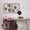Stupell Industries Modern Neutral Petals 2 pc Framed Floater Canvas Wall Art Set Design by Veronique Charron